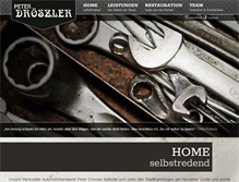 Tablet Screenshot of peter-droessler.at